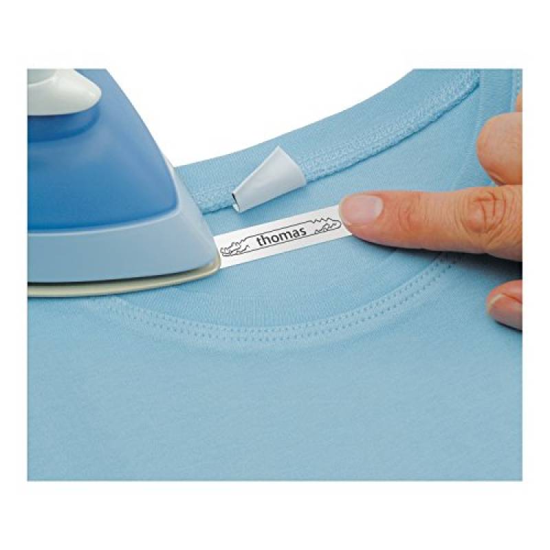 Nh&atilde;n in tr&ecirc;n quần &aacute;o Dymo (LT) sợi vải - đen/trắng S0718850