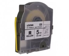 Nhãn in MAX LM-TP505Y ( Nhãn in 5mm - màu vàng - dài 8 met )