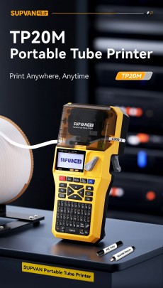 Máy in ống lồng cáp điện cầm tay Supvan TP20M