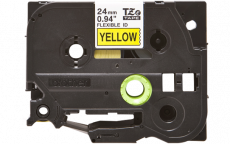 Nhãn in TZe-FX651 ( Nhãn in 24mm - chữ đen trền nền vàng - dài 8 met )