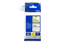 Nhãn in TZe-S151 ( Nhãn in 24mm - chữ đen trên nền trong - dài 8 met )