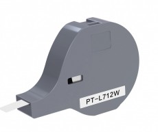 Nhãn in 12mm Puty PT-L712W - Chữ đen trên nền trắng - Dài 8 met