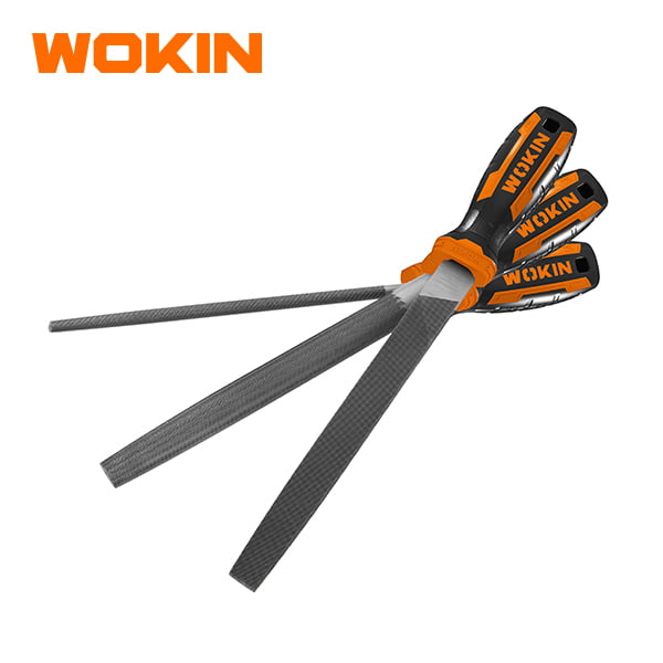Bộ 3 Dũa : Dẹp, Tròn, Tam Giác Wokin 320808