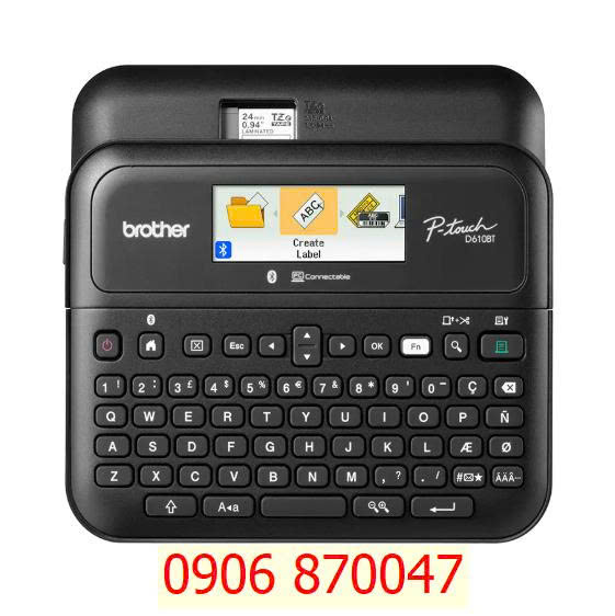 Máy In Nhãn Brother PT-610BT ( Bảo Hành Chính Hãng )